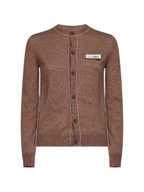 MM6 Maison Margiela button-front cardigan