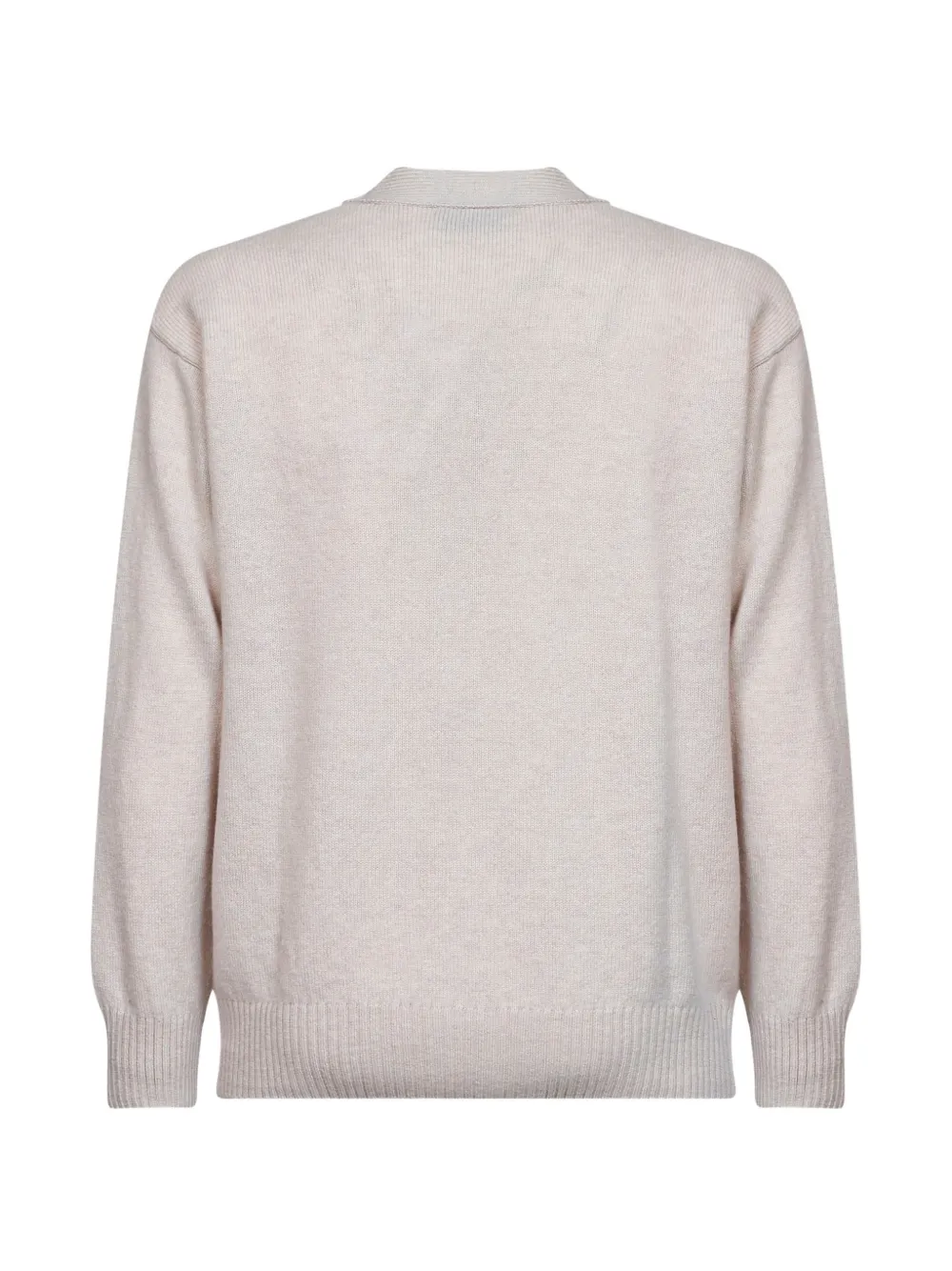 D4.0 Vest met V-hals Beige