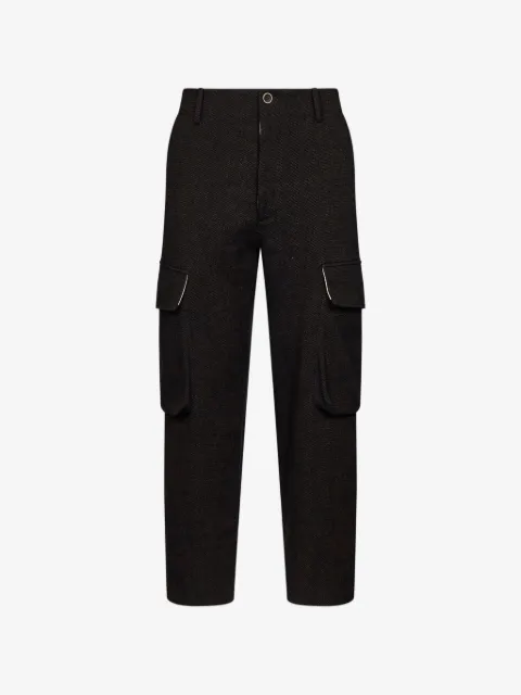 Uma Wang belt-loop buttoned cargo pants