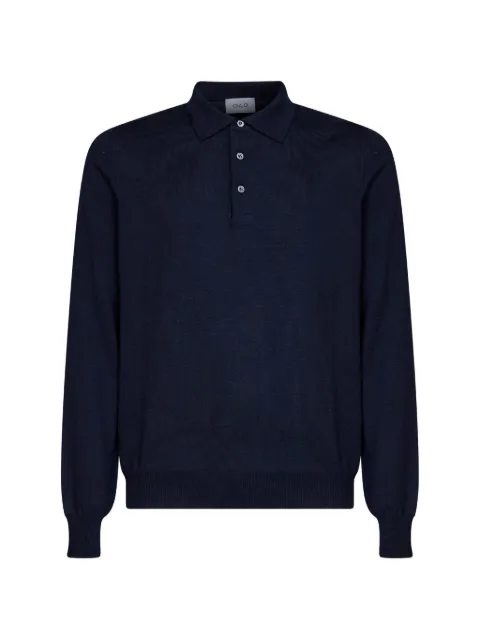 D4.0 polo en maille à manches longues