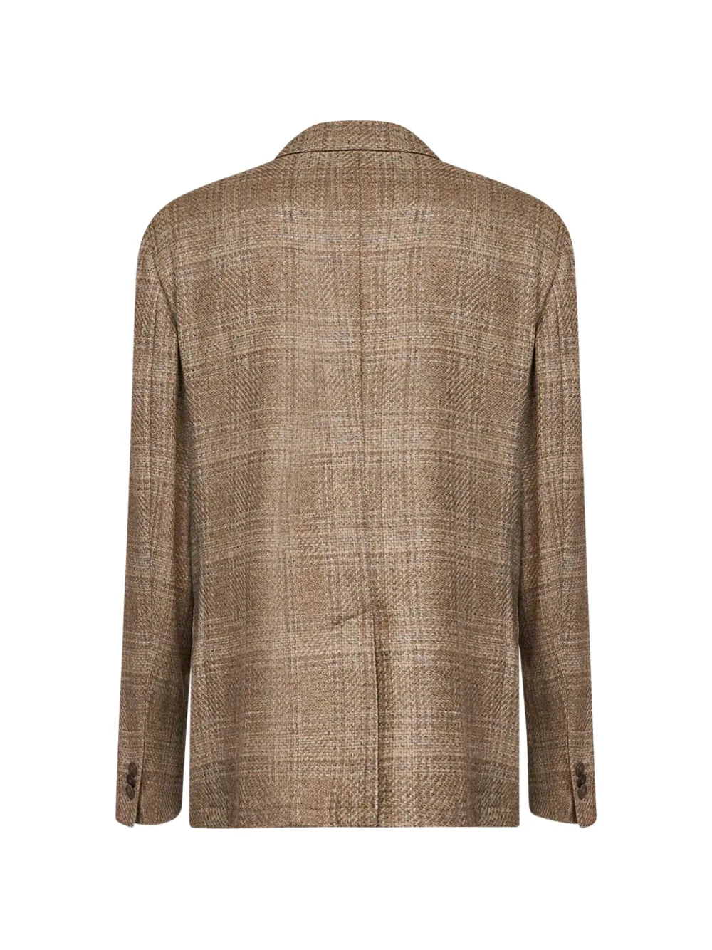 ETRO Geruite blazer Bruin