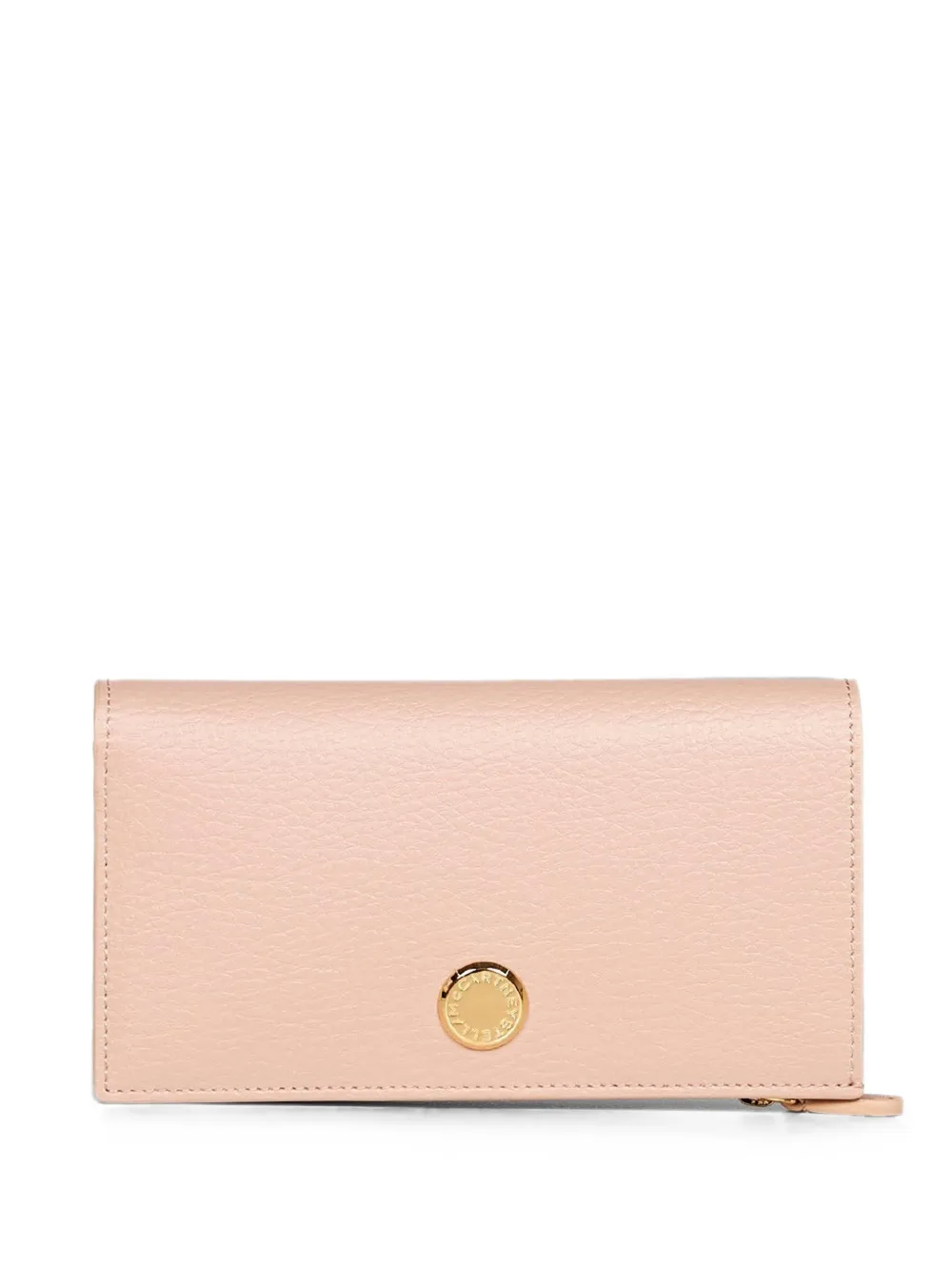Stella Mccartney Alter Mat Logo-tag Wallet In 핑크