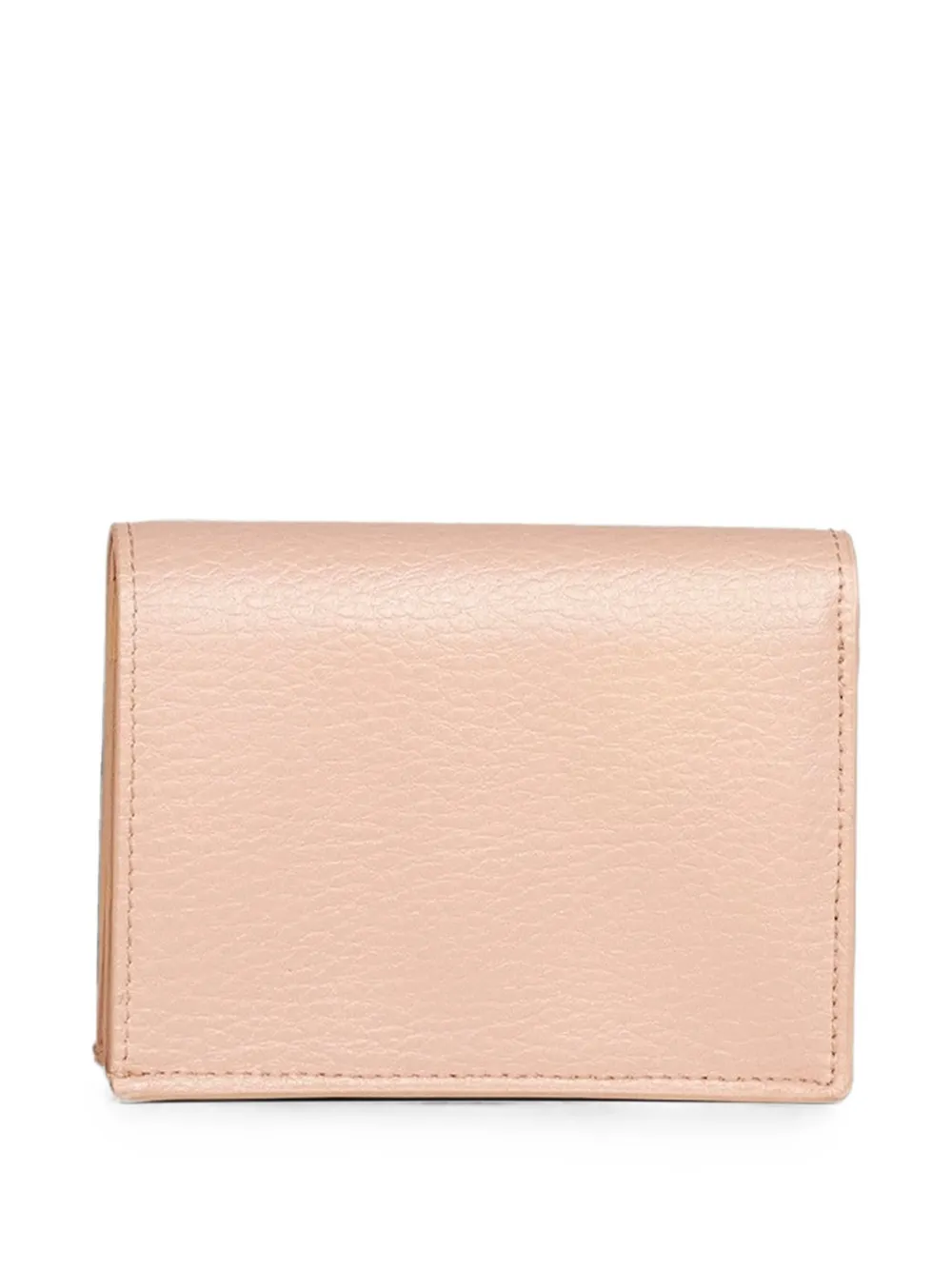 Stella McCartney Alter Mat portemonnee met logo-medaille Beige