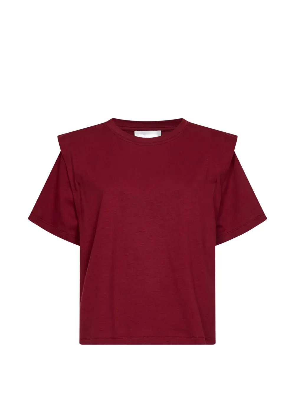 MARANT ÉTOILE shoulder-pad T-shirt - Rot