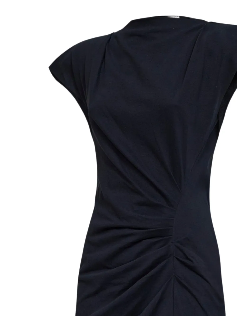 ISABEL MARANT Gesmockte maxi-jurk Zwart