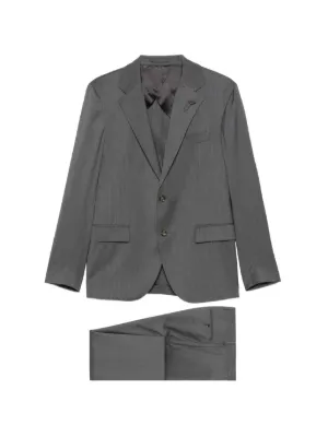 Zegna ダブルスーツ | グレー | FARFETCH JP