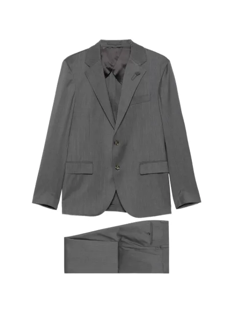 Lardini notched-lapels single-breasted suit