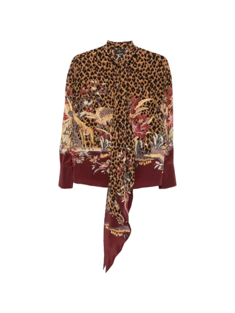 ETRO leopard-print shirt