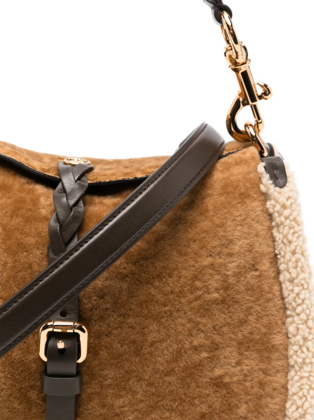 ETRO Crossbodytas met ponyhaar Bruin