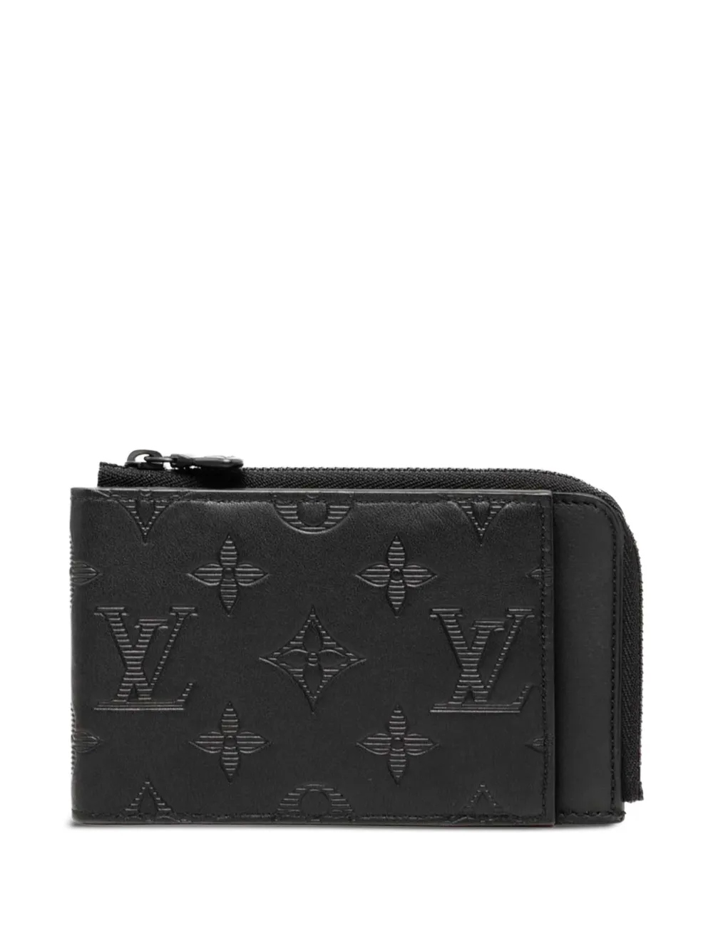 Louis Vuitton Pre-Owned 2021-2022 Monogram Shadow Hybrid Wallet small wallets - Black