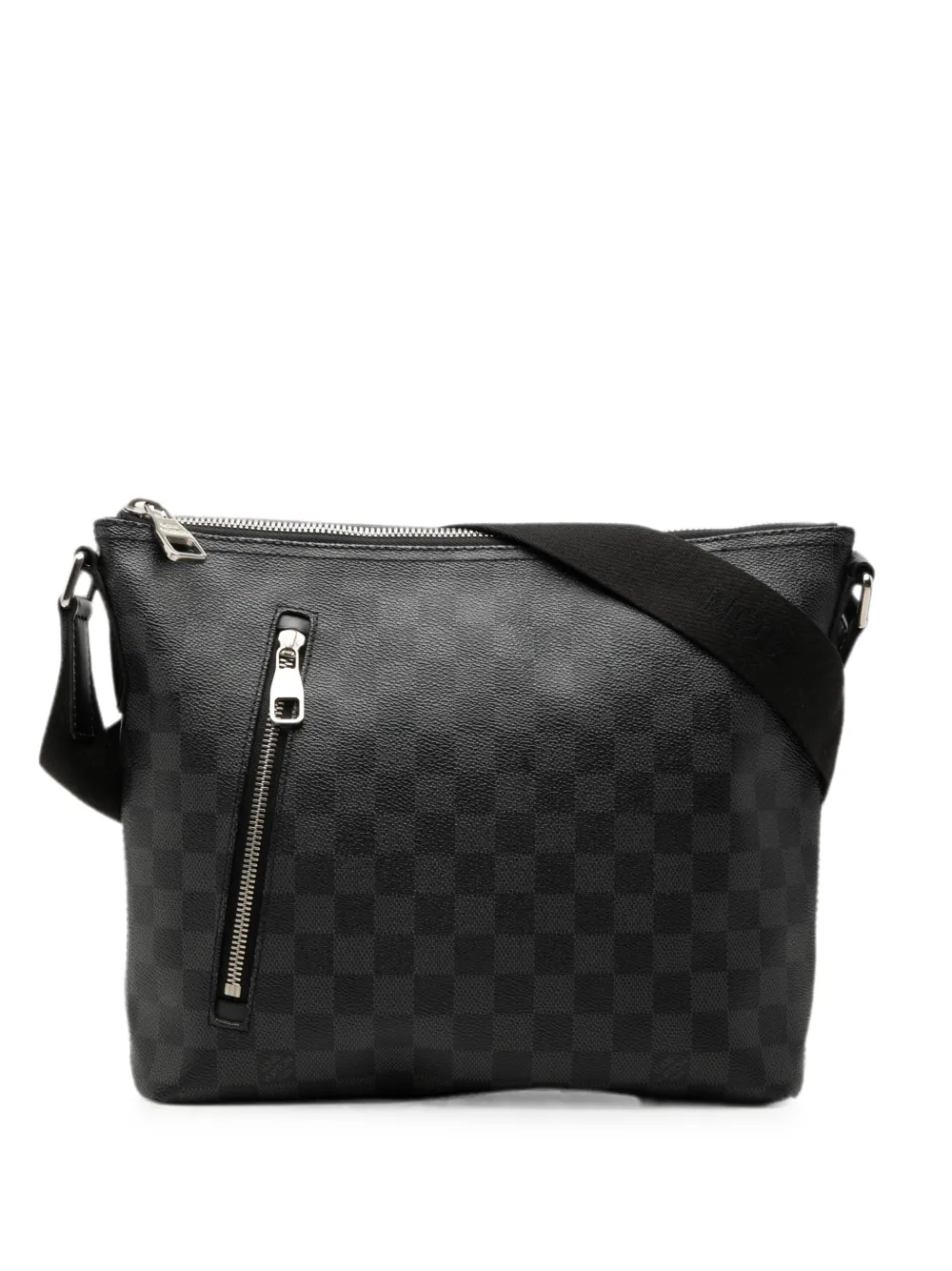 Louis Vuitton Pre-Owned 2015 Damier Graphite Mick PM crossbody bag - Nero