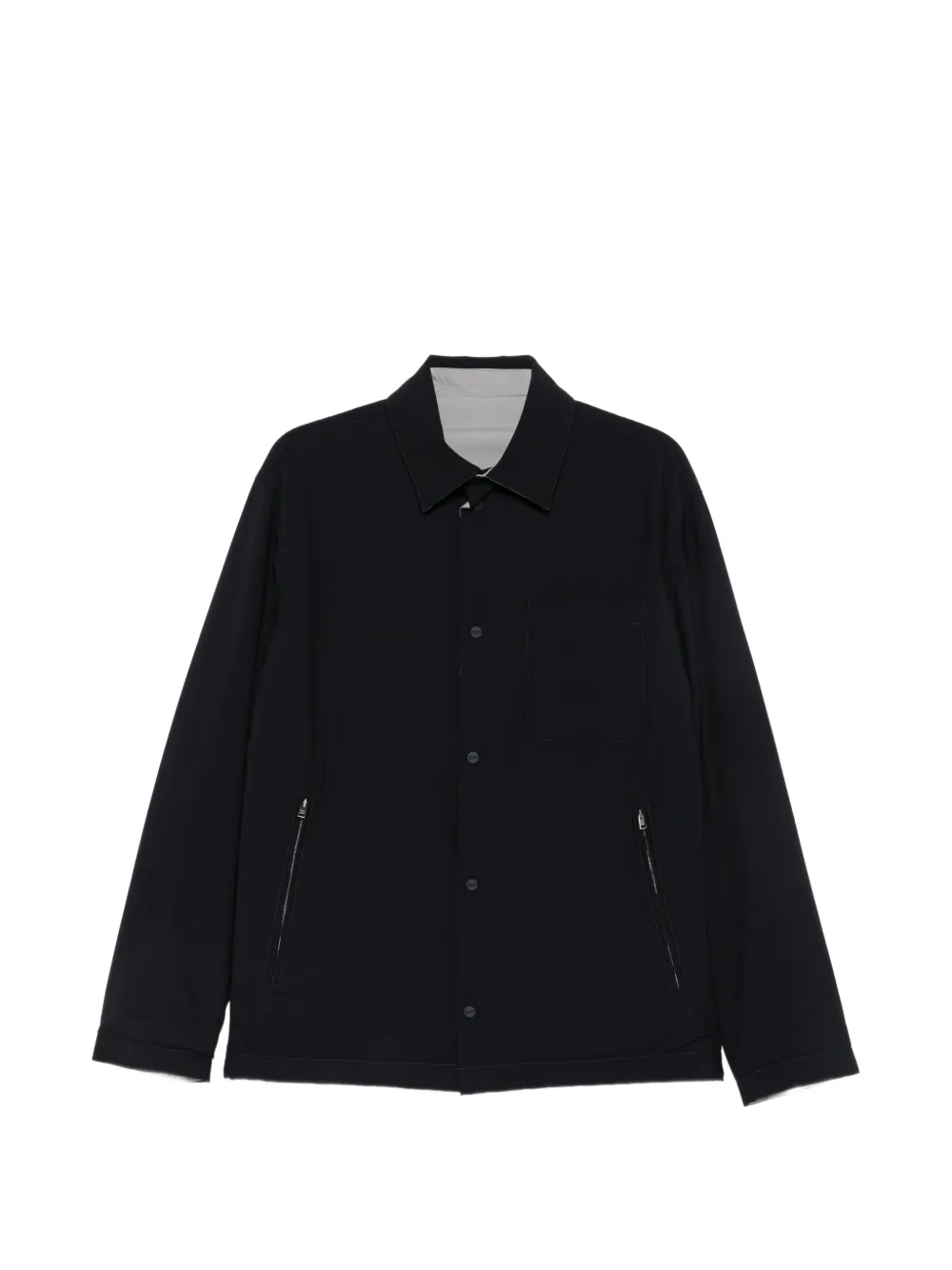Herno reversible snap-button jacket | Blue | Image 1