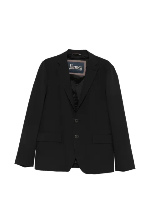 Herno notched-lapel single-breasted jacket