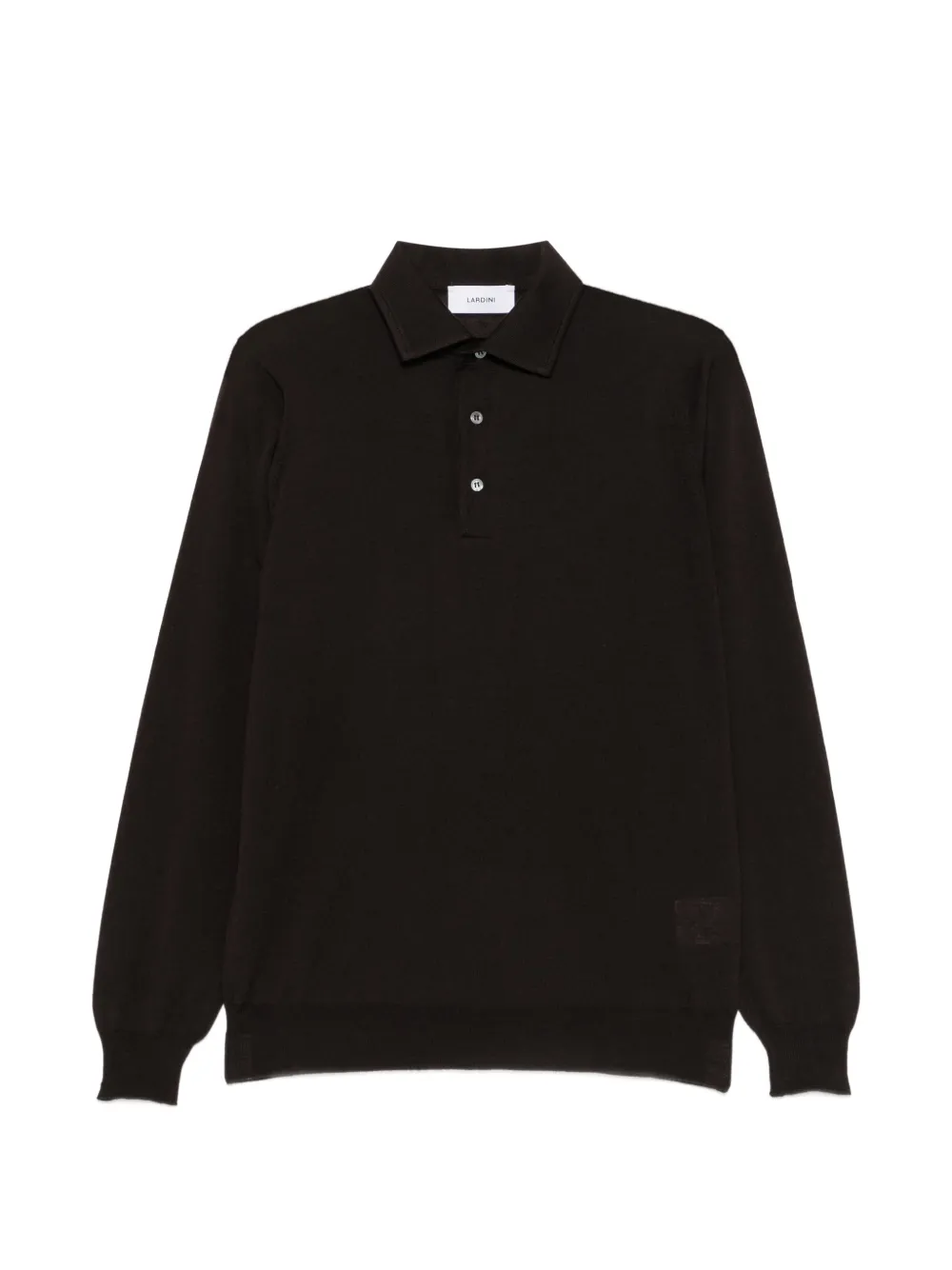 Lardini 긴소매 폴로 셔츠 | 브라운 | Image 1
