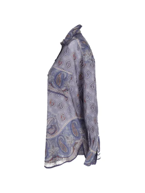 ZIMMERMANN Vitali paisley-print shirt