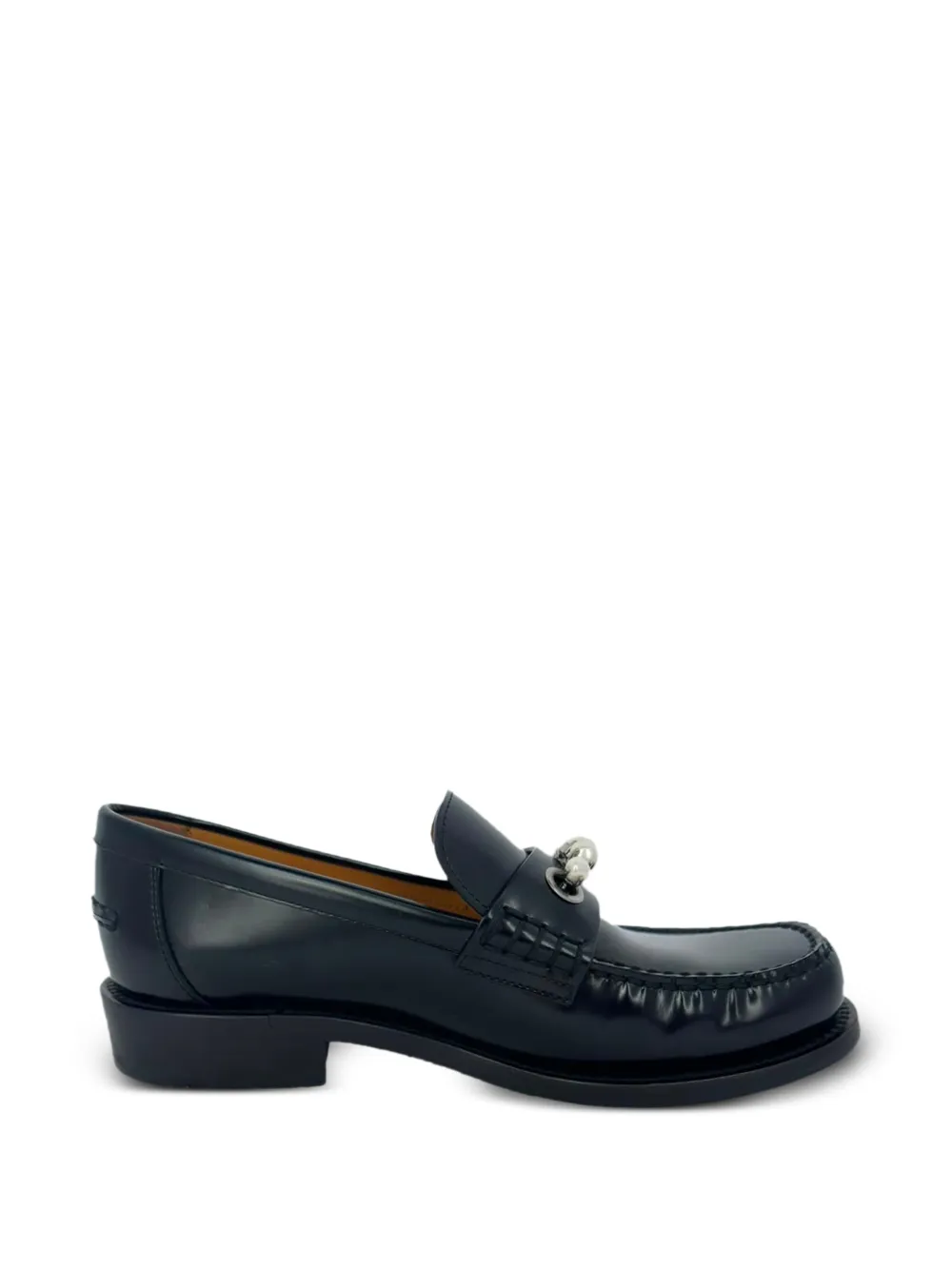 Christian Dior Pre-Owned pearl embellished loafers - Schwarz