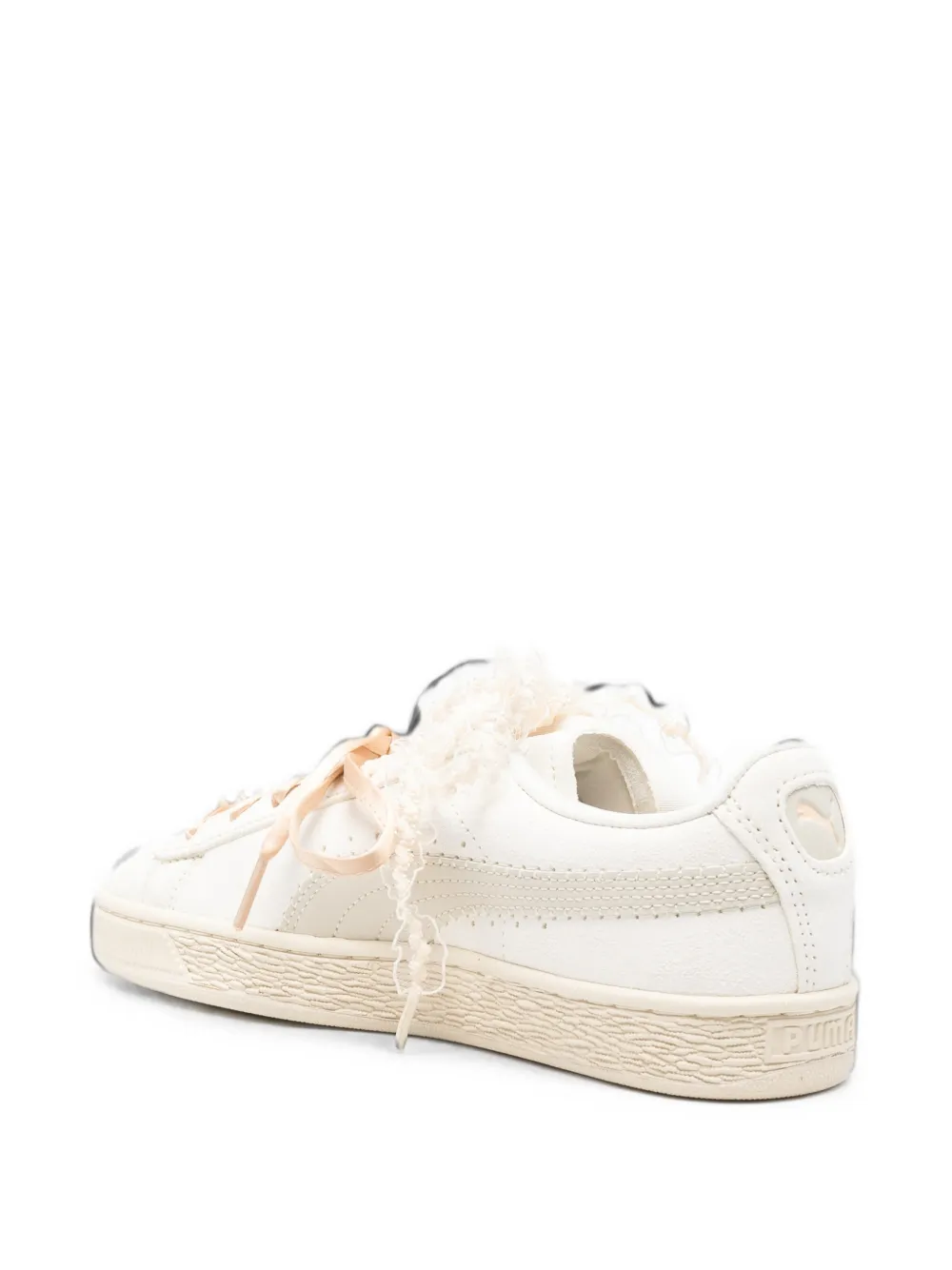 PUMA Leren sneakers Beige