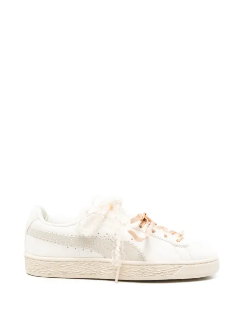 PUMA tenis de piel con agujetas