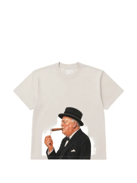 Melt graphic-print T-shirt