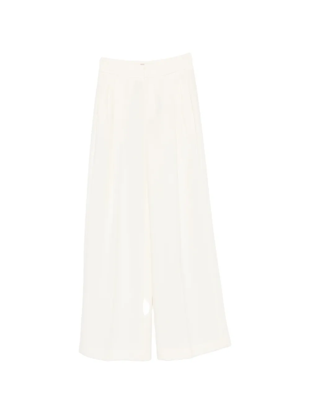 TWINSET wide-leg tailored trousers - Weiß