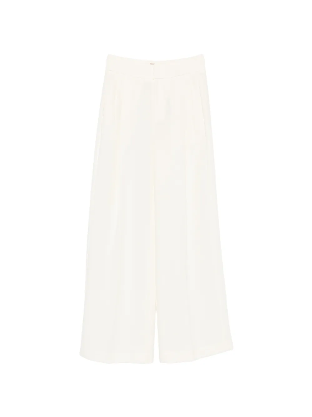 TWINSET wide-leg tailored trousers - Bianco