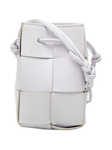 Bottega Veneta Pre-Owned 2012-2026 Mini Nappa Maxi Intrecciato Cassette bucket bag