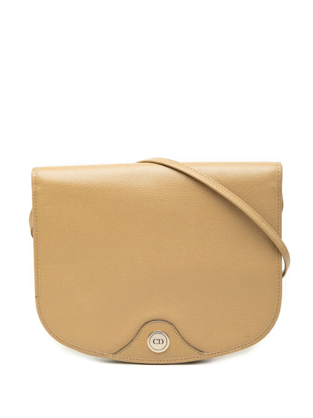 Christian Dior Pre-Owned 20th Century Leather crossbody bag - Toni neutri