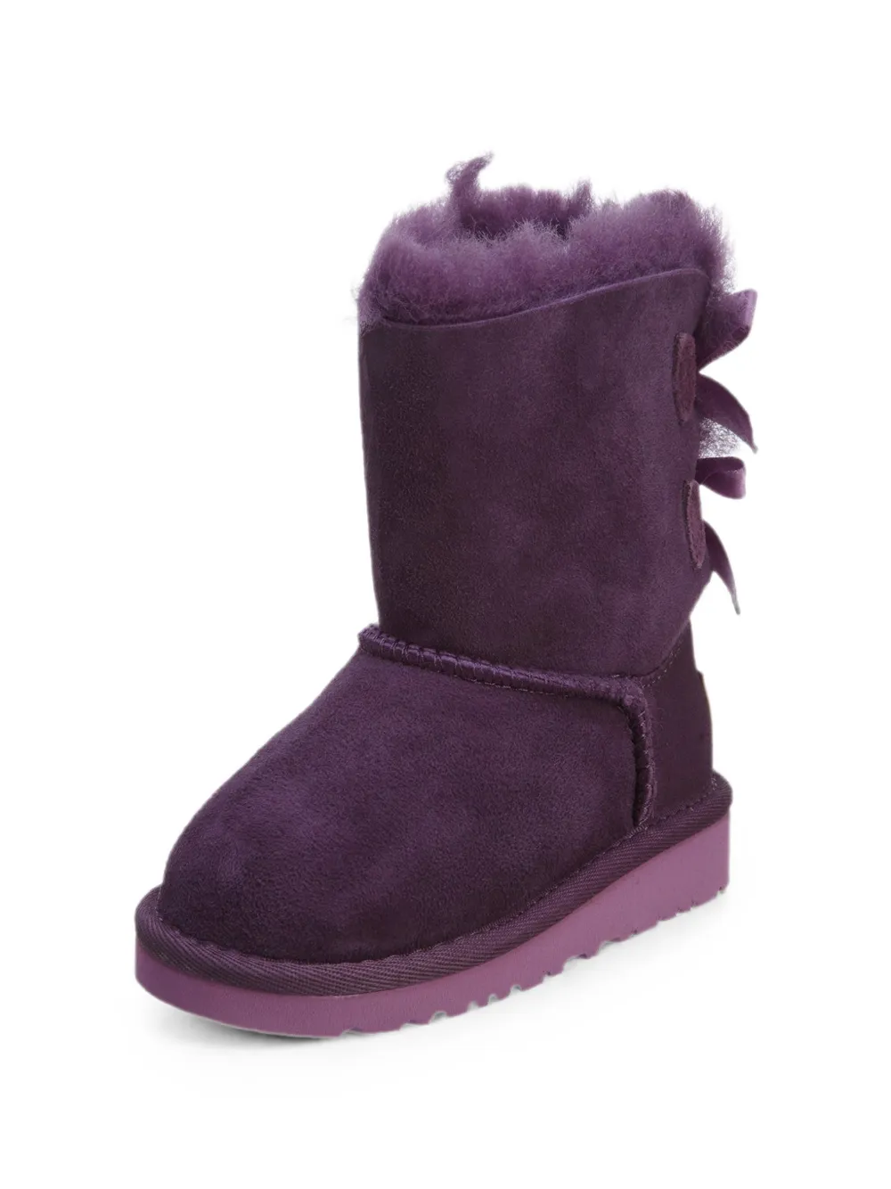 UGG Kids Bailey Bow boots Paars
