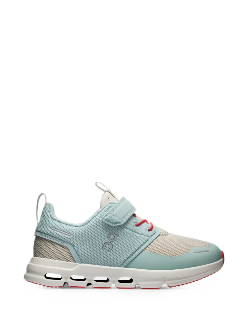 On running kids Cloud Play touch-strap sneakers Blauw