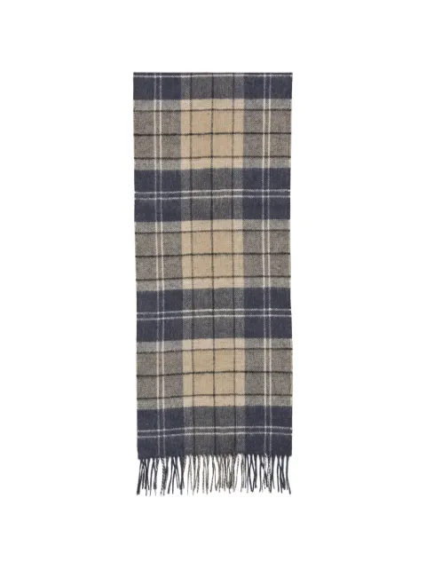 Barbour Sciarpa con motivo tartan