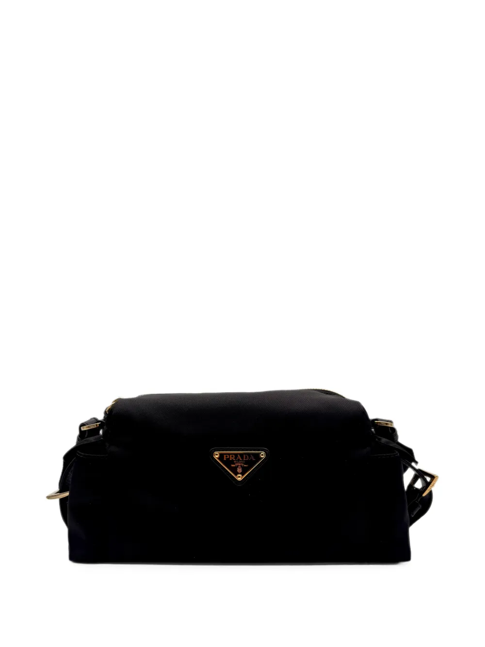 Prada Explore kleine nappaleren tas Zwart