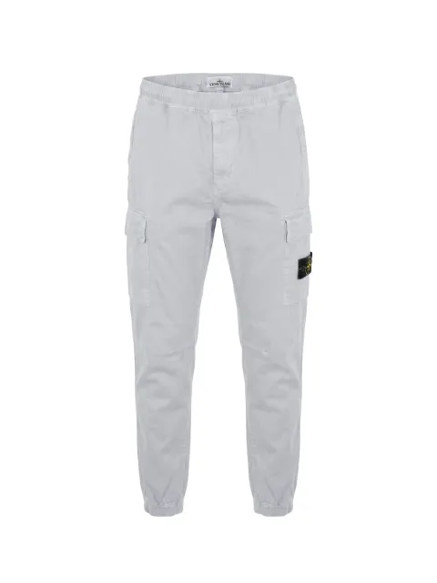 Stone Island pantalones de chándal con parche del logo