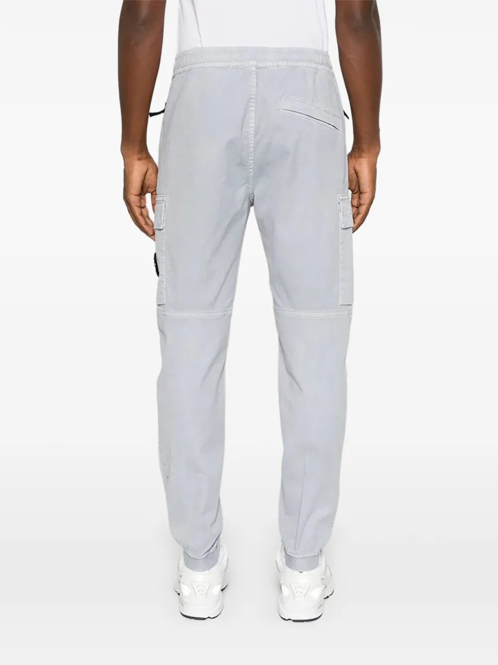 Stone Island Trainingsbroek met logopatch Grijs