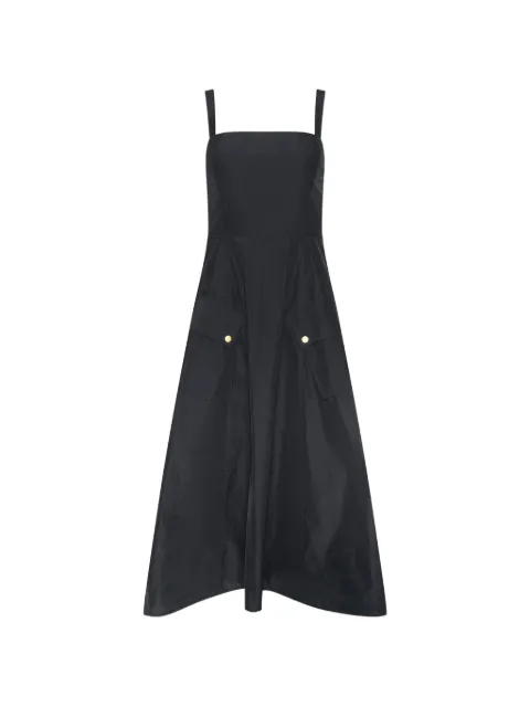 L'Agence Ayela pocket-detail midi dress