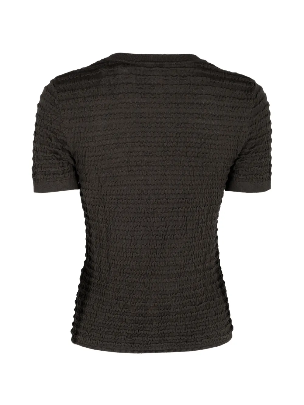 FRAME smocked short-sleeve top Bruin