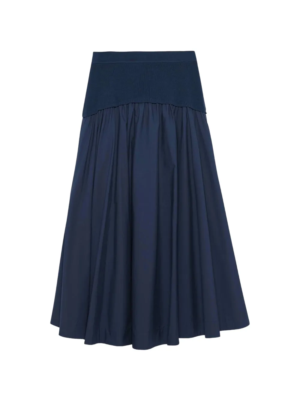 SIMKHAI Ovie flared midi skirt - Blu