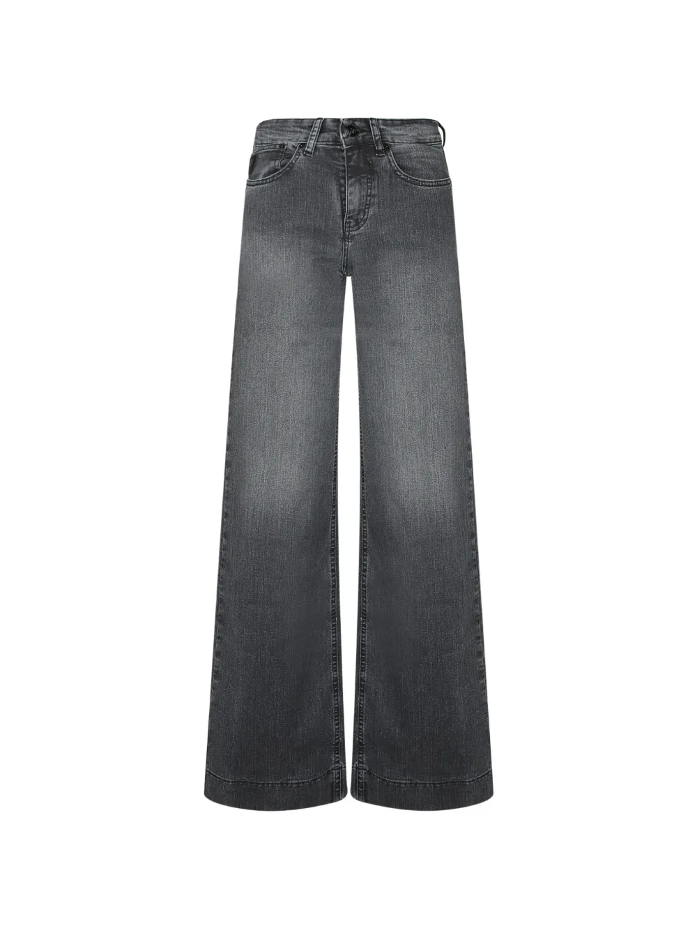 LOIS JEANS faded wide-leg jeans - Grau