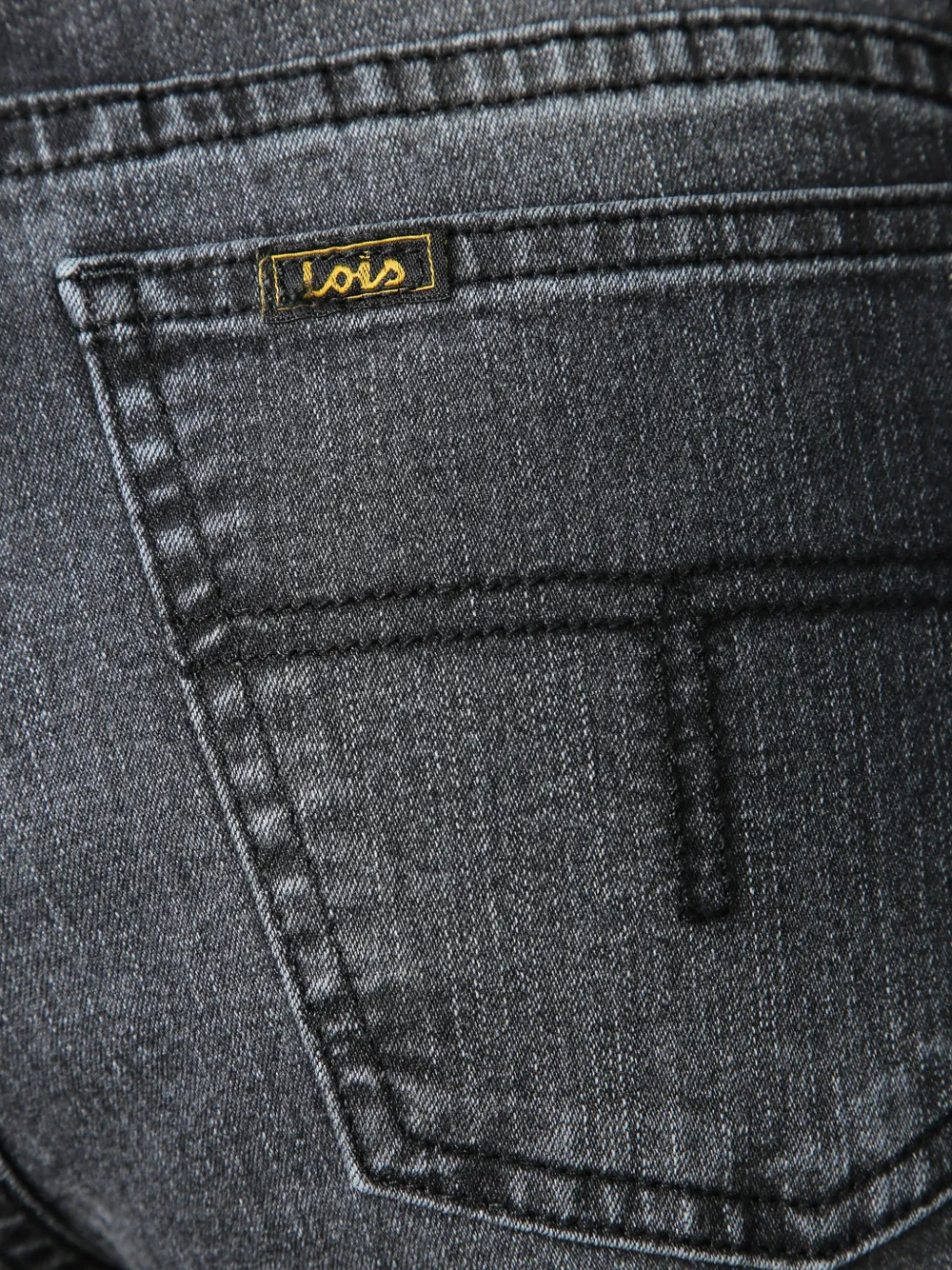 LOIS JEANS Lorna jeans met wijde pijpen Grijs