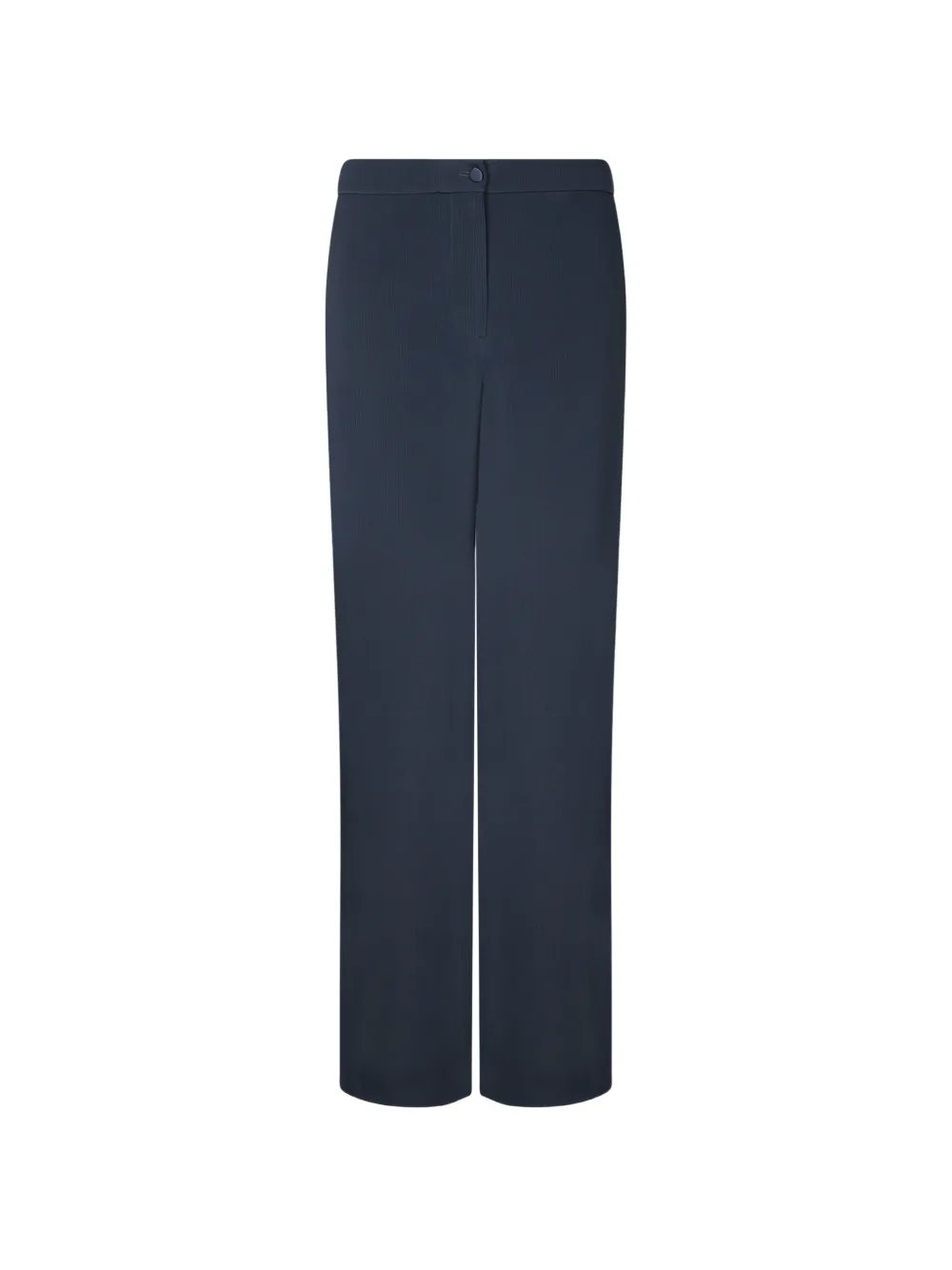 Emporio Armani ribbed-knit trousers - Blu