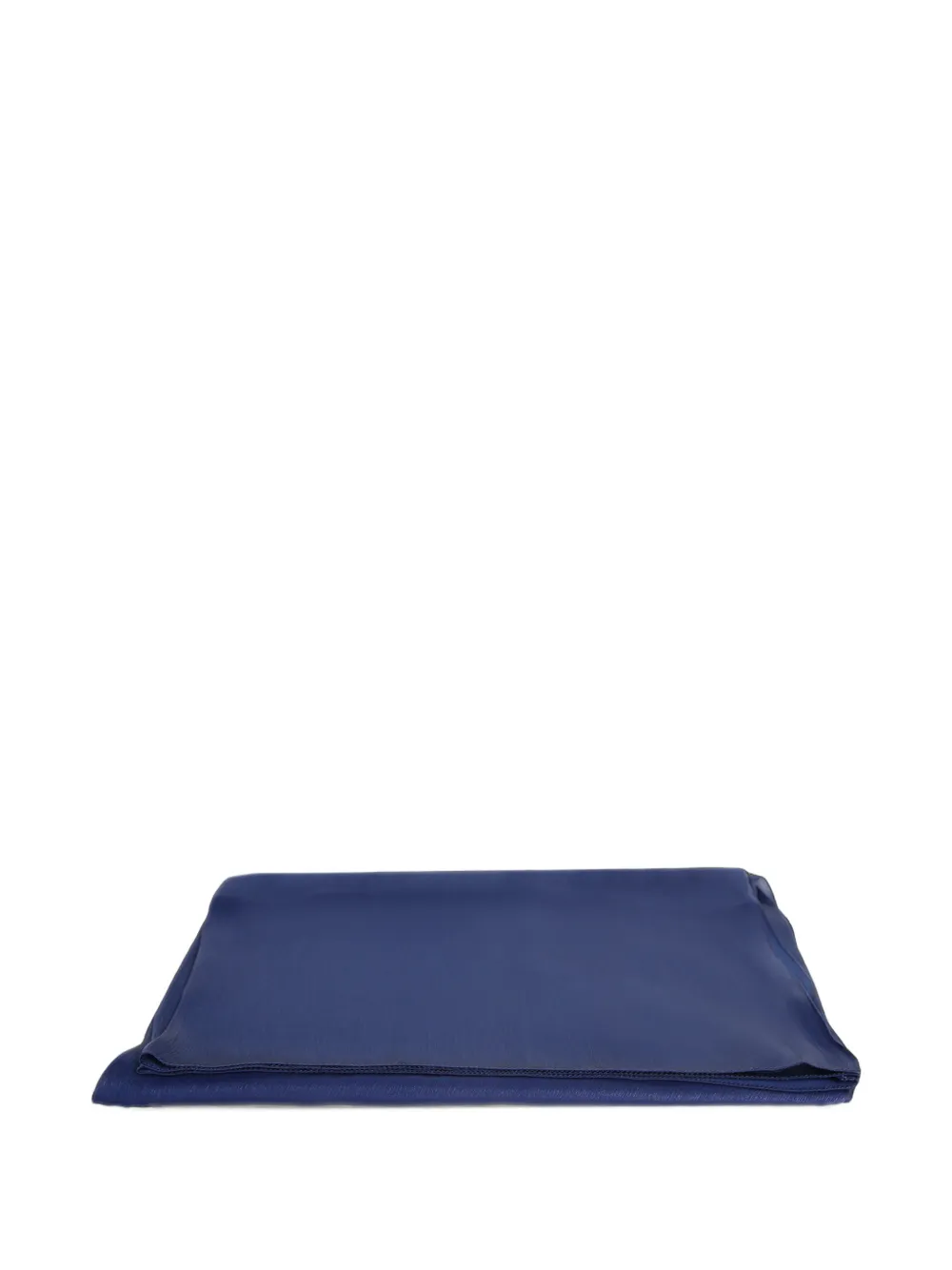 Emporio Armani lightweight sheer scarf with a subtle sheen - Blu