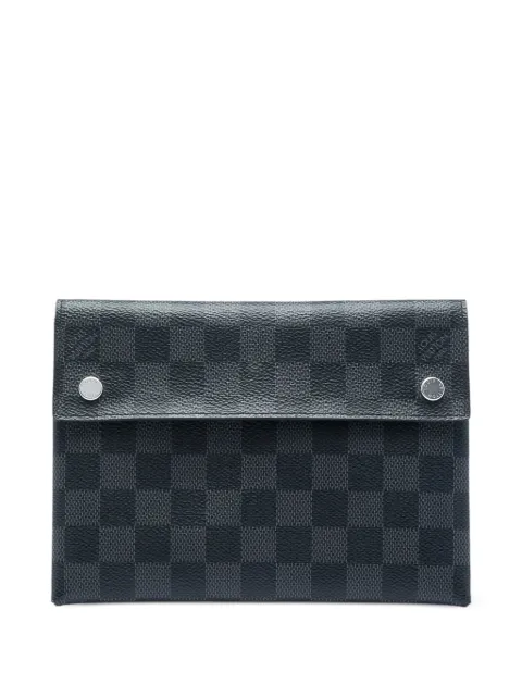 Louis Vuitton Pre-Owned 2020 Damier Graphite Alpha Pochette MM clutch bag