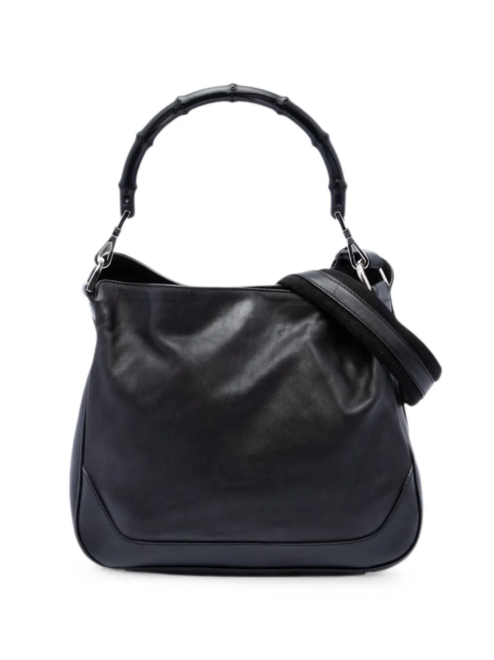 Gucci Pre-Owned 2000-2015 Leather Bamboo satchel - Schwarz