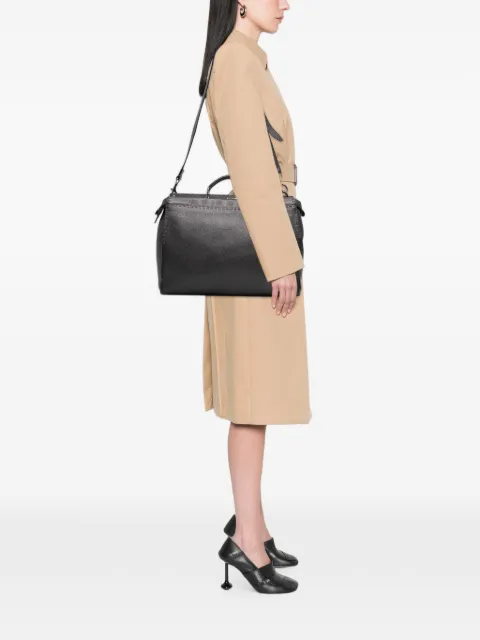 Fendi Pre-Owned 2000-2010 Large Leather Selleria Peekaboo Iconic Fit Bag business bag