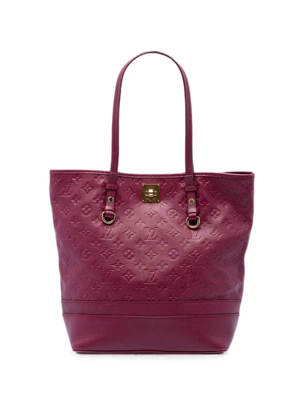 Louis Vuitton Pre-Owned 2012 Monogram Empreinte Citadine PM tote bag - Rot