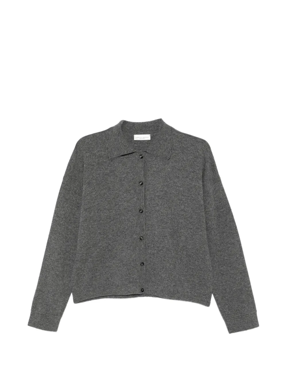 Roberto Collina button-up collar cardigan - Grigio