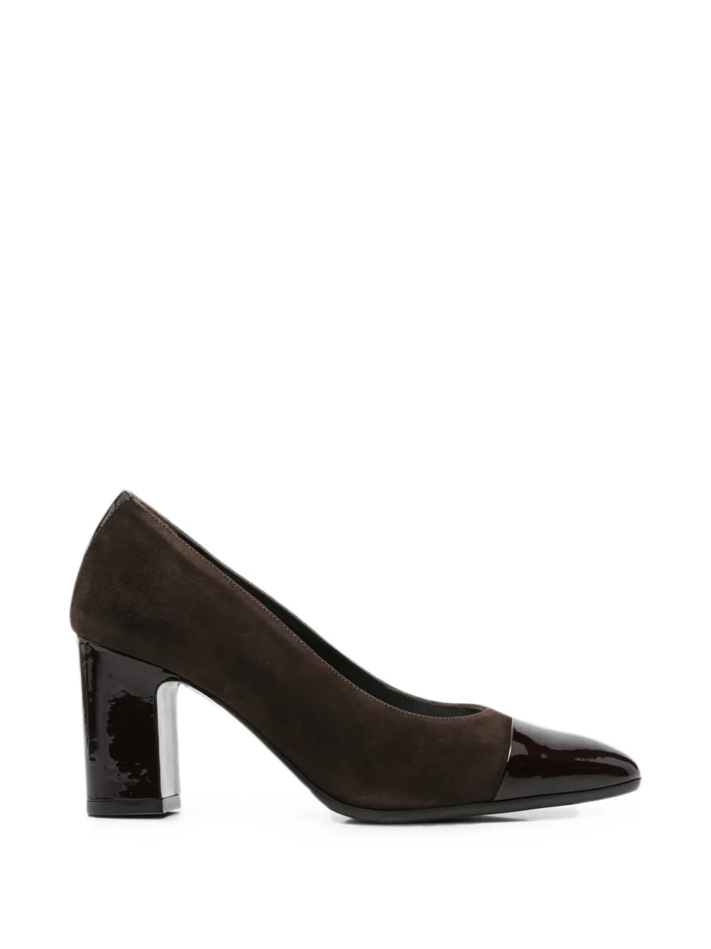 Carel Paris Rosana patent-trimmed pumps Bruin