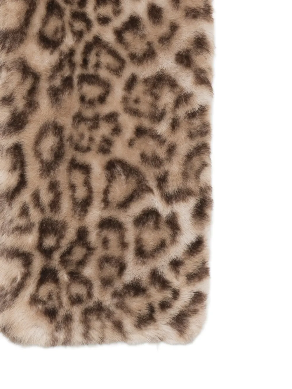 Apparis Sjaal met luipaardprint Beige