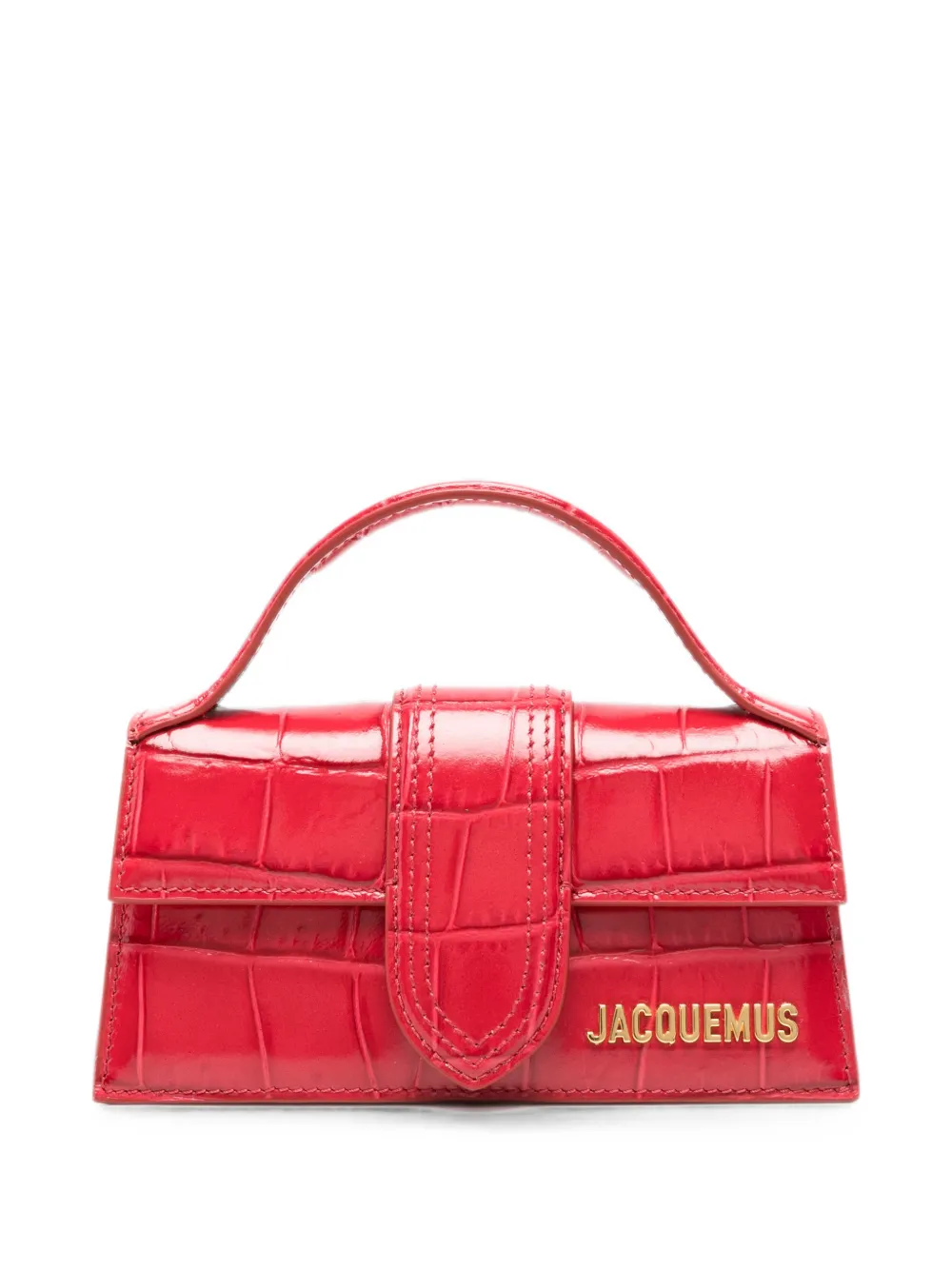 Jacquemus Le Bambino leather mini bag - Rosso