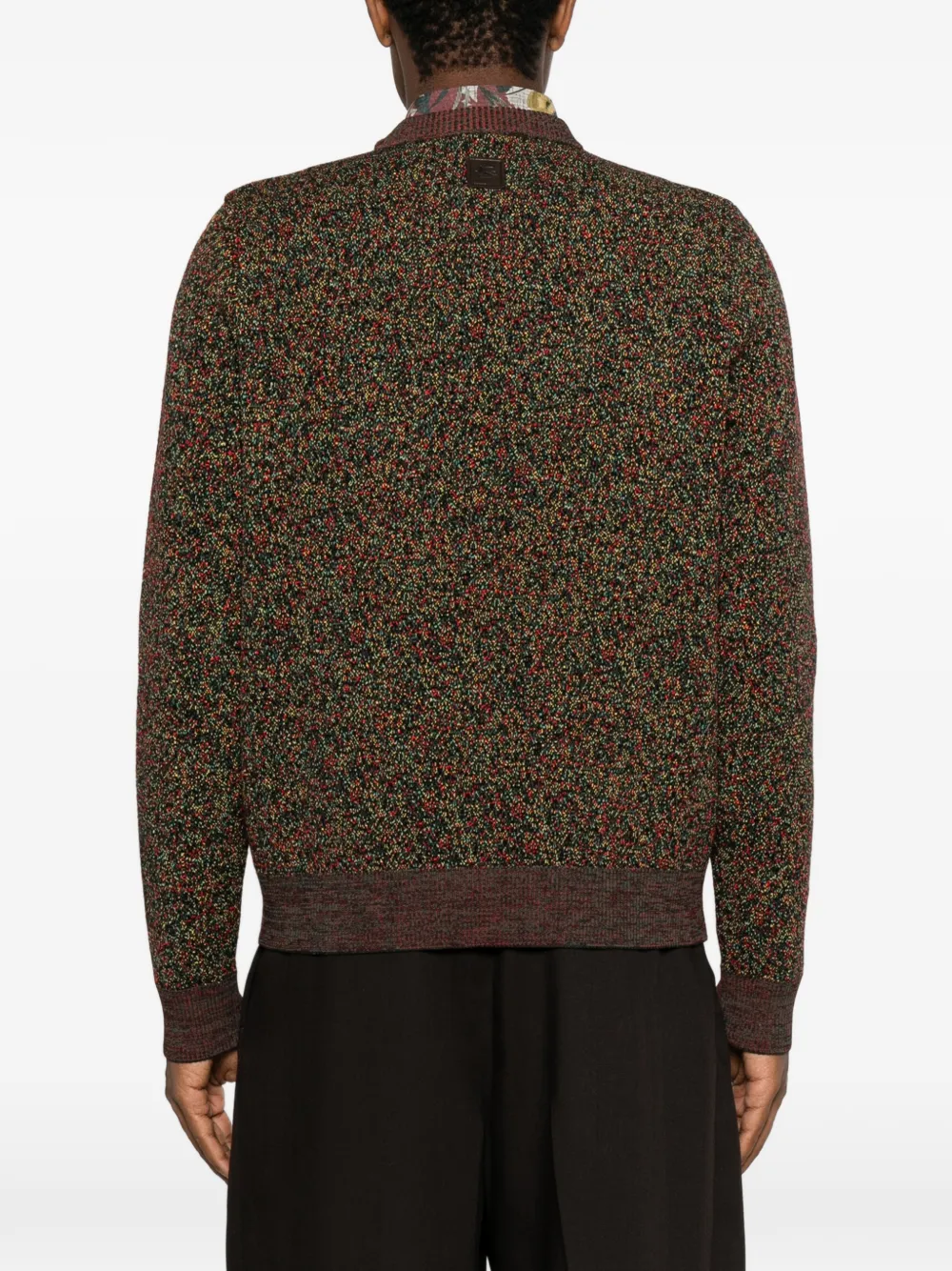 ETRO Gebreide trui van wolblend Rood