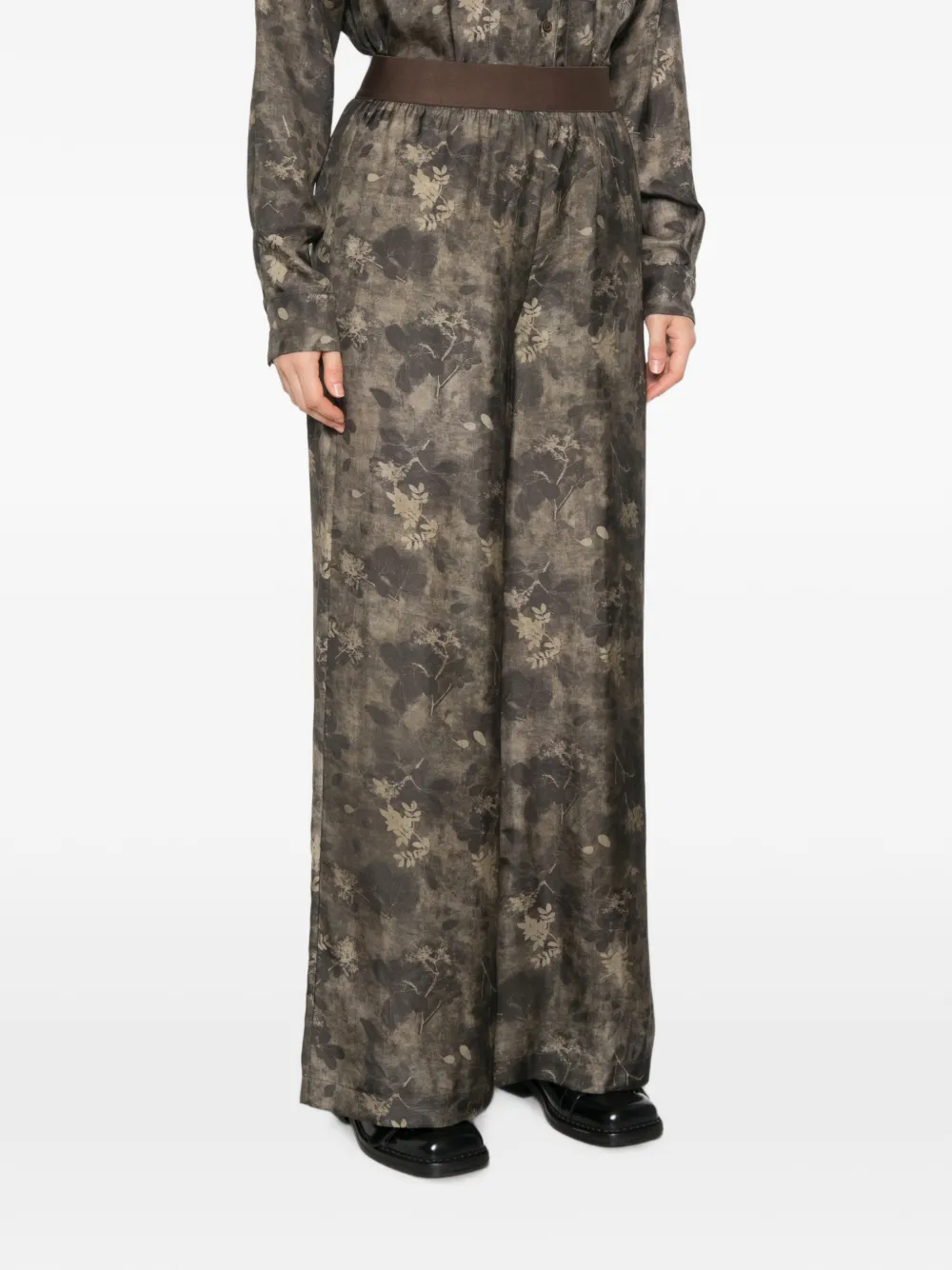 Uma Wang Pansy broek Bruin